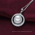 Cheap and Simple Design Pearl Pendant 9-10mm AAA Freshwater Pearl Pendants Wholesale